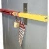 panel lockout right view