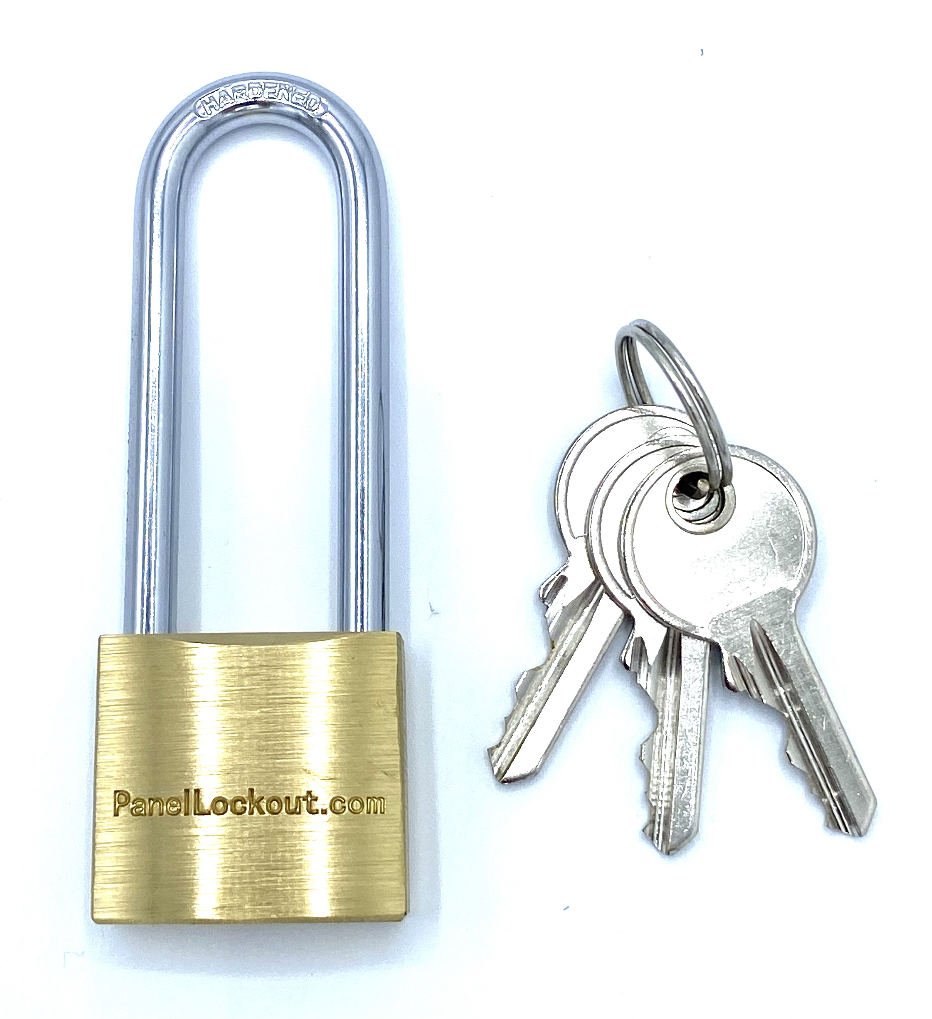 Brass padlock